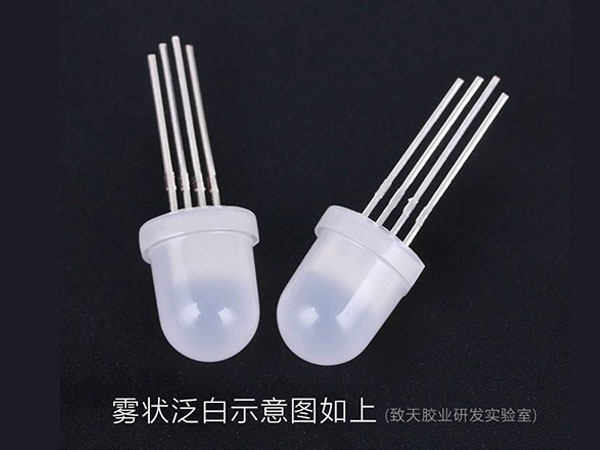 冬天環(huán)氧樹脂ab膠為什么會泛白干得慢？