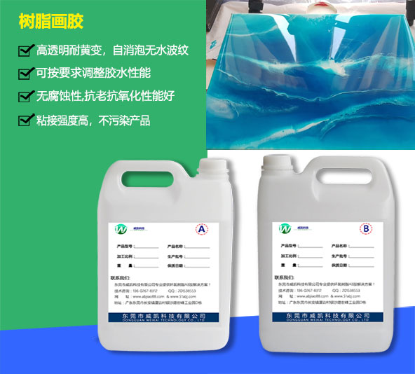 樹(shù)脂畫膠AB膠